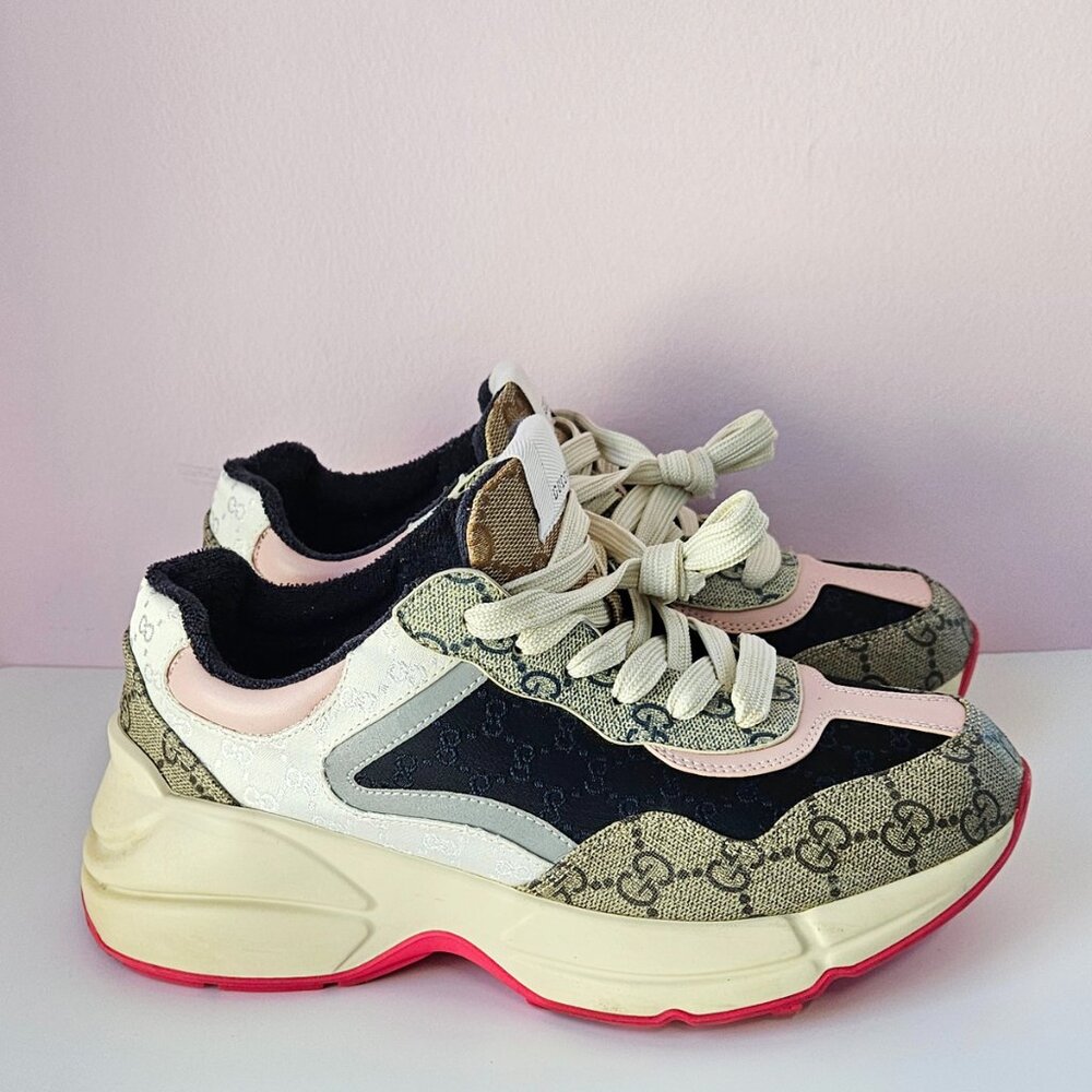 Gucci GG Rython Sneakers - Picture 1 of 6